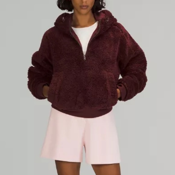 Lululemon Textured Fleece Half-zip - Picture 3 of 6